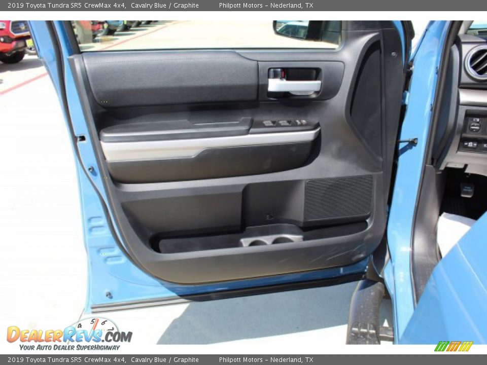 2019 Toyota Tundra SR5 CrewMax 4x4 Cavalry Blue / Graphite Photo #9