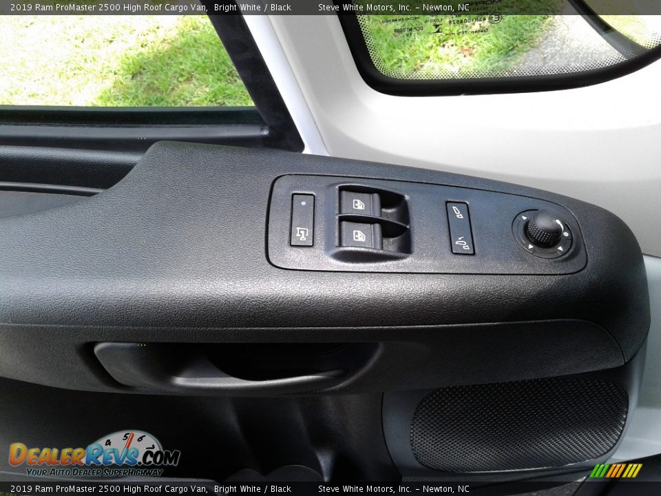 2019 Ram ProMaster 2500 High Roof Cargo Van Bright White / Black Photo #10