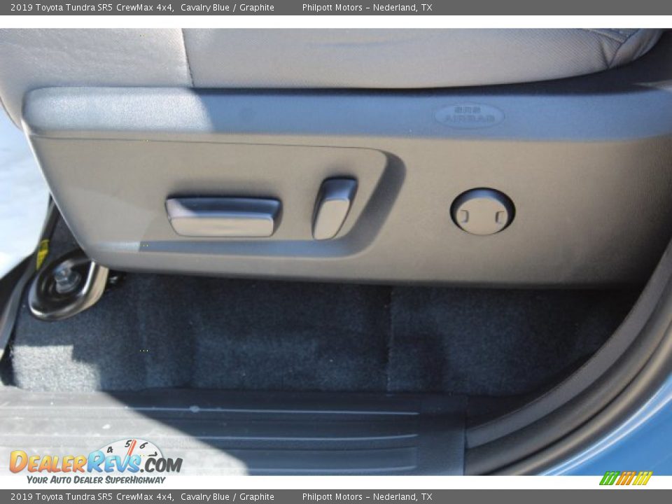 2019 Toyota Tundra SR5 CrewMax 4x4 Cavalry Blue / Graphite Photo #11