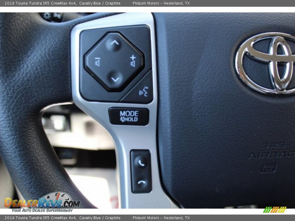 2019 Toyota Tundra SR5 CrewMax 4x4 Cavalry Blue / Graphite Photo #12