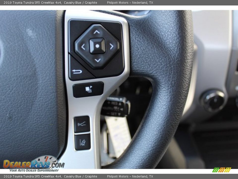 2019 Toyota Tundra SR5 CrewMax 4x4 Cavalry Blue / Graphite Photo #13
