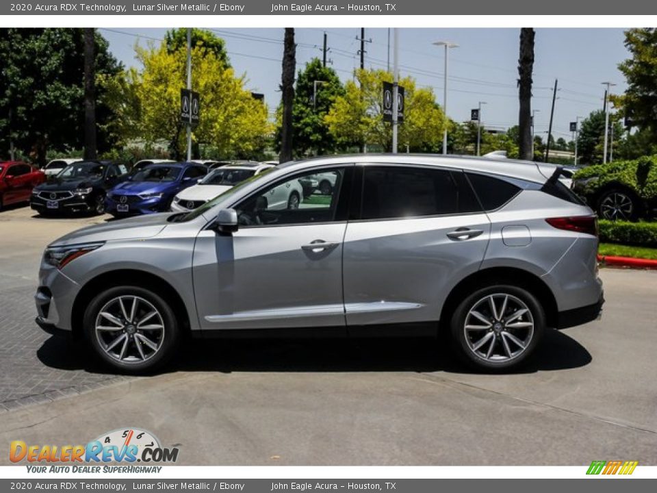 2020 Acura RDX Technology Lunar Silver Metallic / Ebony Photo #4