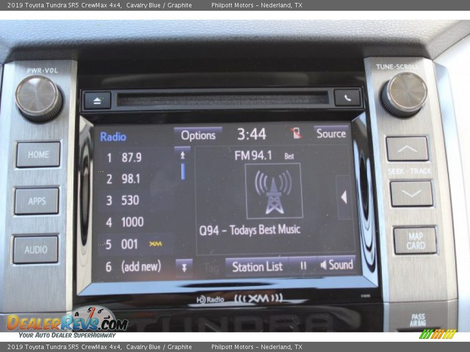 2019 Toyota Tundra SR5 CrewMax 4x4 Cavalry Blue / Graphite Photo #16