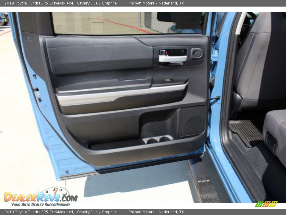 2019 Toyota Tundra SR5 CrewMax 4x4 Cavalry Blue / Graphite Photo #19