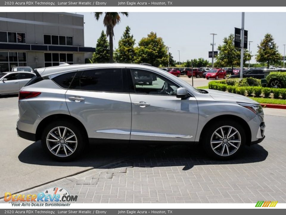 2020 Acura RDX Technology Lunar Silver Metallic / Ebony Photo #8