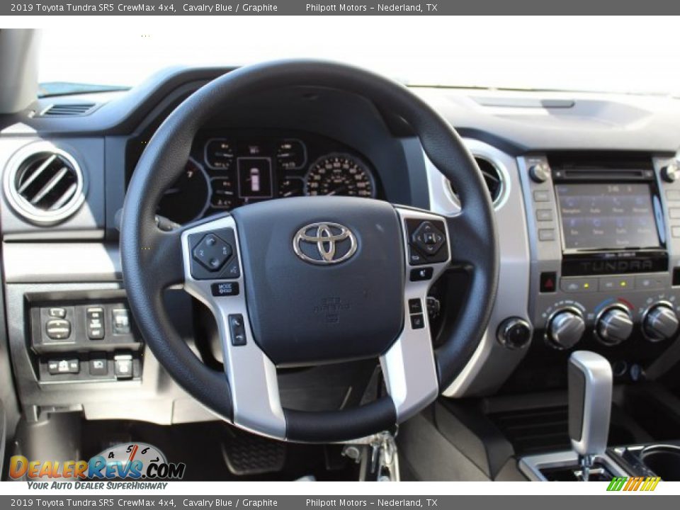 2019 Toyota Tundra SR5 CrewMax 4x4 Cavalry Blue / Graphite Photo #22