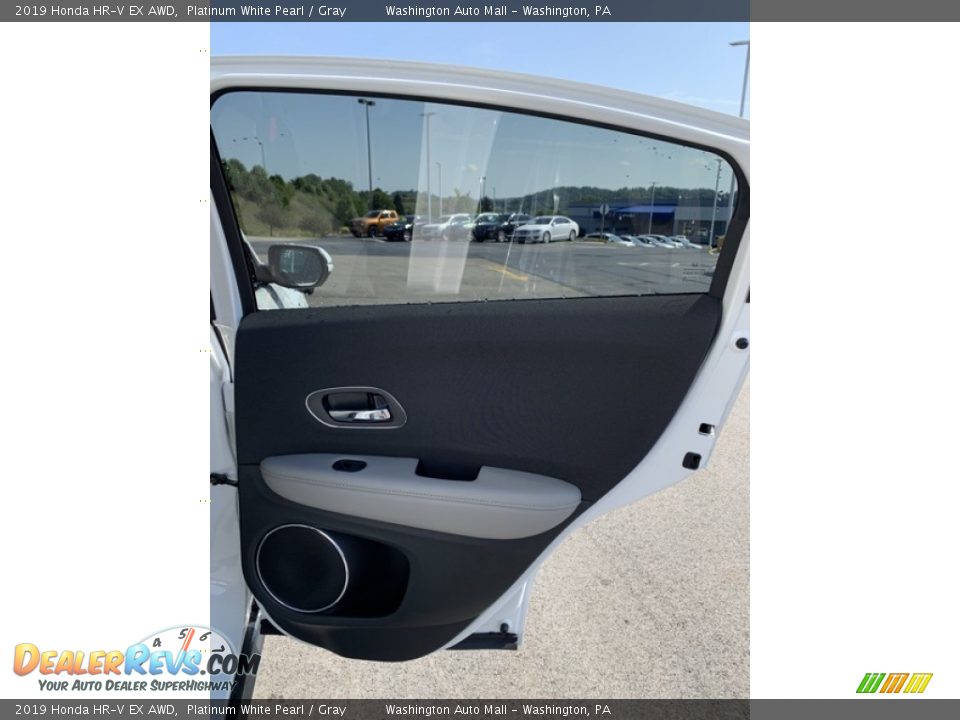 2019 Honda HR-V EX AWD Platinum White Pearl / Gray Photo #23