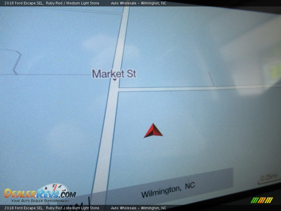 2018 Ford Escape SEL Ruby Red / Medium Light Stone Photo #16