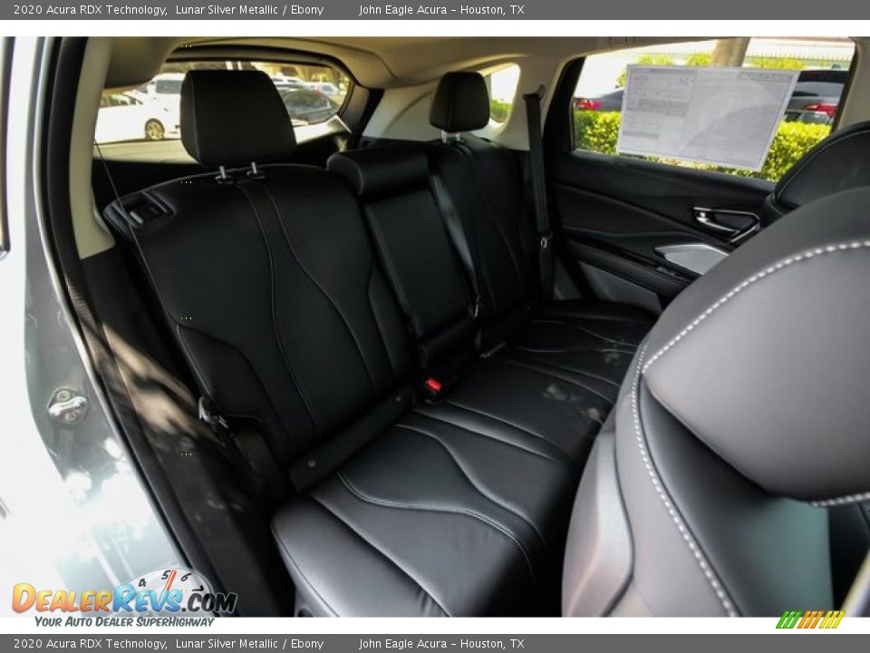 2020 Acura RDX Technology Lunar Silver Metallic / Ebony Photo #21