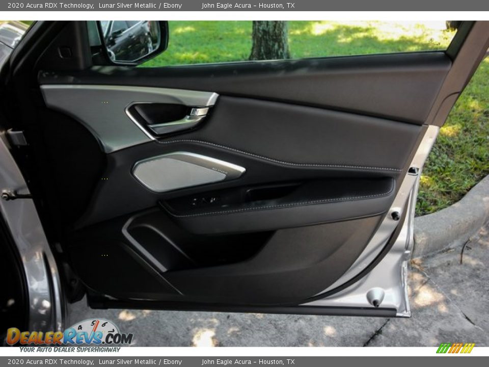 2020 Acura RDX Technology Lunar Silver Metallic / Ebony Photo #22