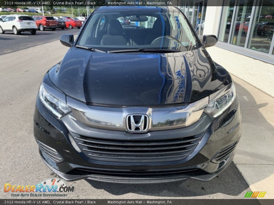 2019 Honda HR-V LX AWD Crystal Black Pearl / Black Photo #3