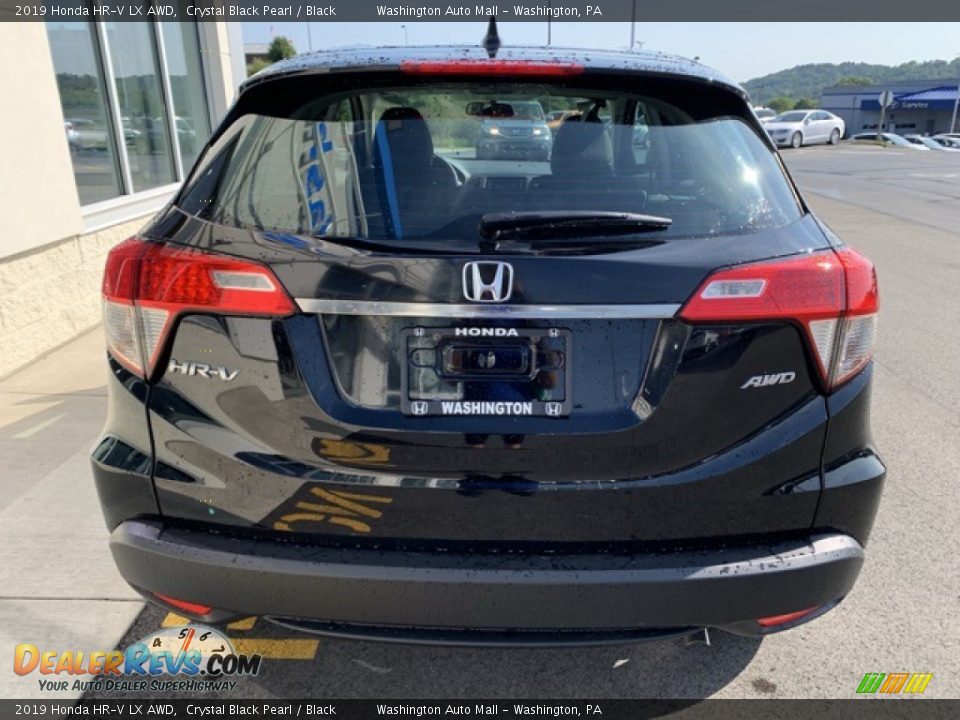 2019 Honda HR-V LX AWD Crystal Black Pearl / Black Photo #6