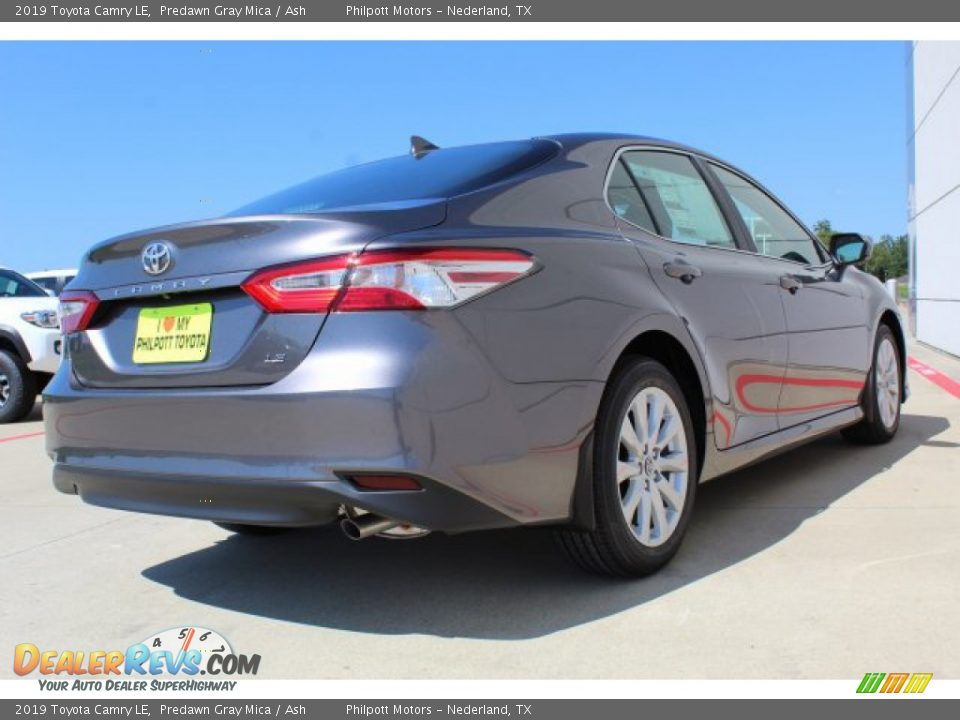 2019 Toyota Camry LE Predawn Gray Mica / Ash Photo #9