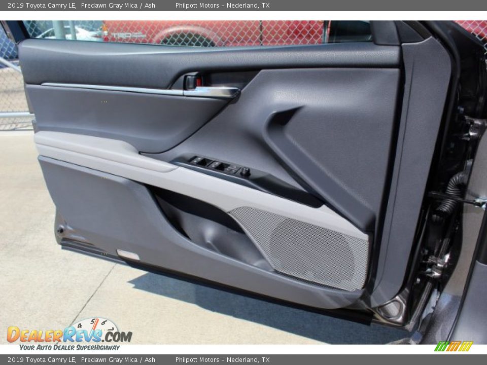 2019 Toyota Camry LE Predawn Gray Mica / Ash Photo #10