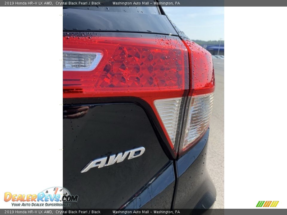 2019 Honda HR-V LX AWD Crystal Black Pearl / Black Photo #22