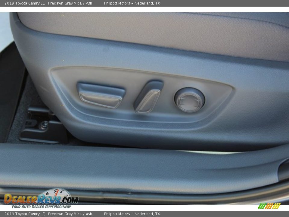 2019 Toyota Camry LE Predawn Gray Mica / Ash Photo #12