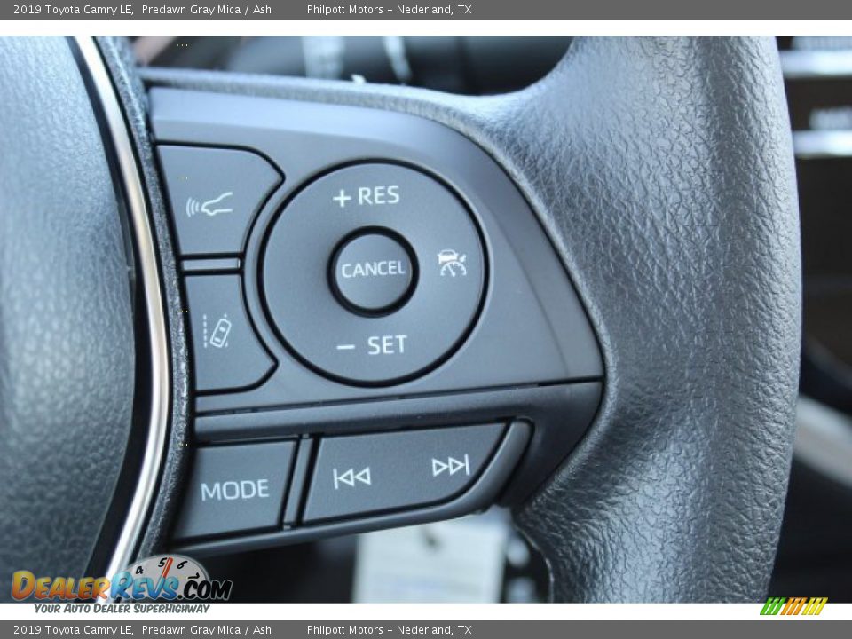 2019 Toyota Camry LE Predawn Gray Mica / Ash Photo #14