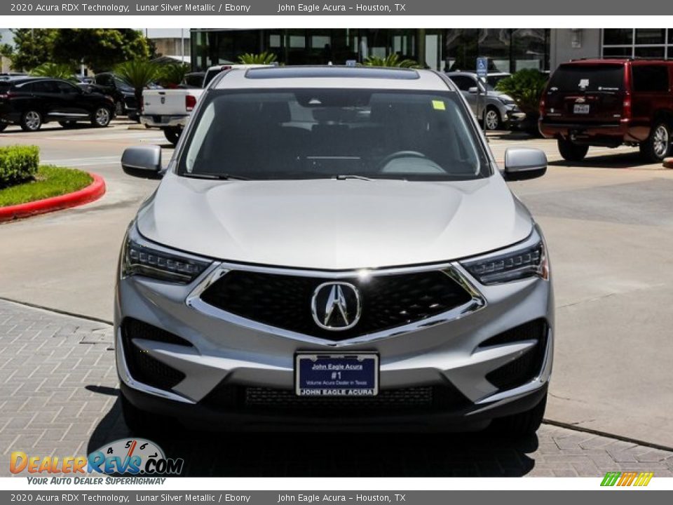 2020 Acura RDX Technology Lunar Silver Metallic / Ebony Photo #2