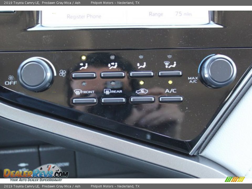 2019 Toyota Camry LE Predawn Gray Mica / Ash Photo #19