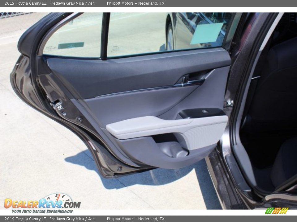2019 Toyota Camry LE Predawn Gray Mica / Ash Photo #21