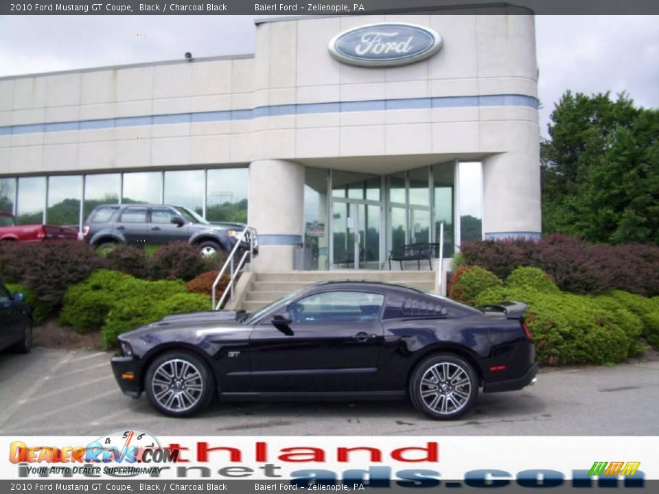 2010 Ford Mustang GT Coupe Black / Charcoal Black Photo #1