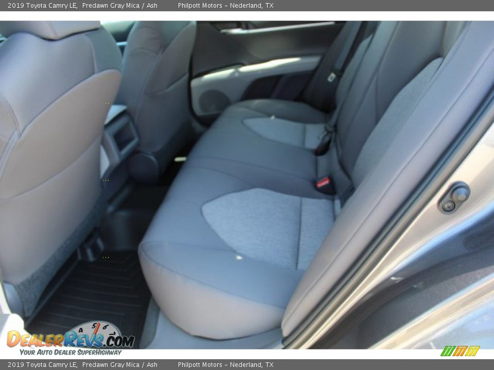 2019 Toyota Camry LE Predawn Gray Mica / Ash Photo #22