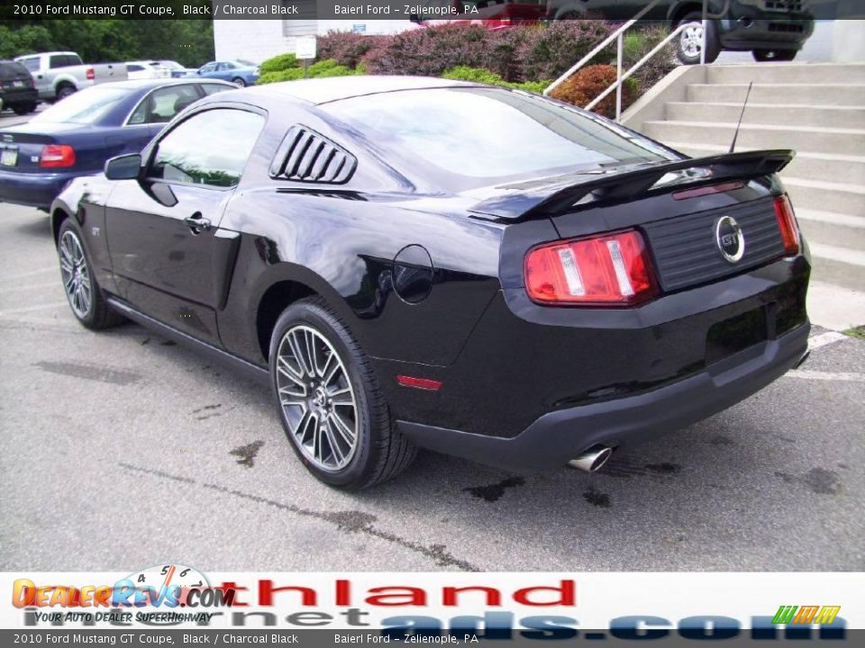 2010 Ford Mustang GT Coupe Black / Charcoal Black Photo #2