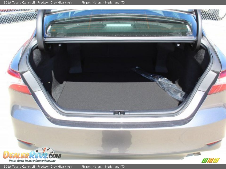 2019 Toyota Camry LE Predawn Gray Mica / Ash Photo #25