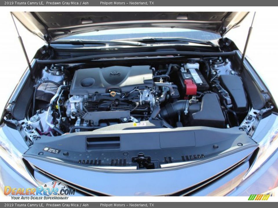 2019 Toyota Camry LE Predawn Gray Mica / Ash Photo #26