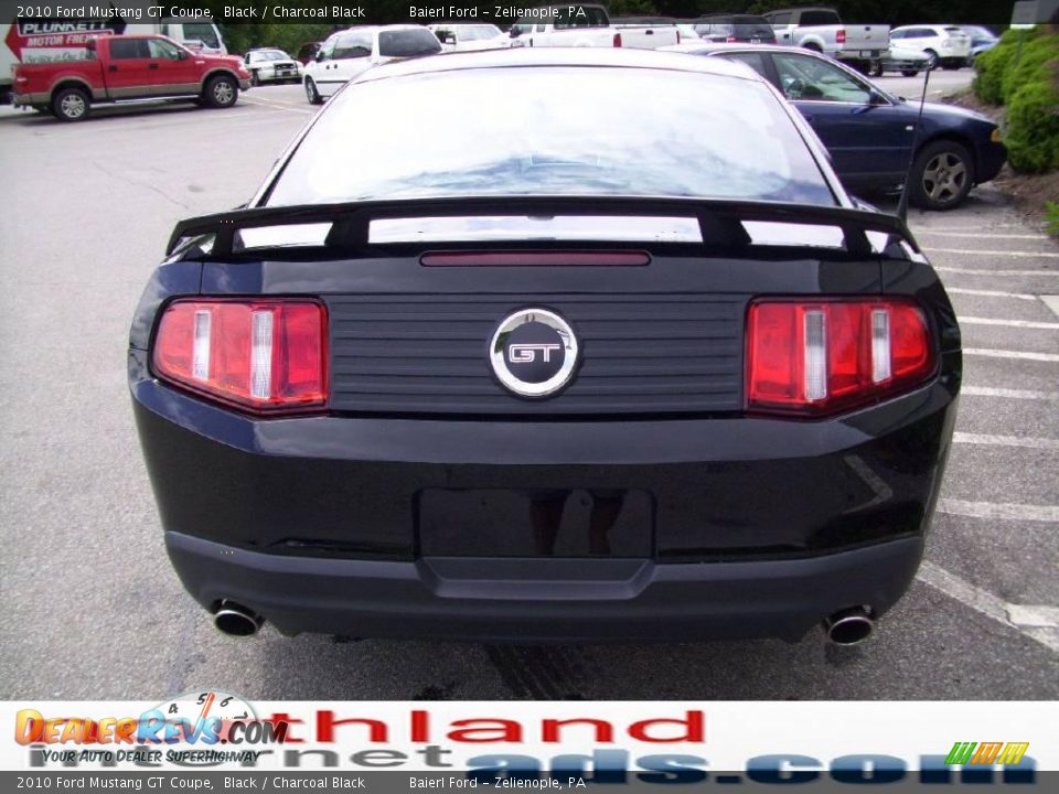 2010 Ford Mustang GT Coupe Black / Charcoal Black Photo #3