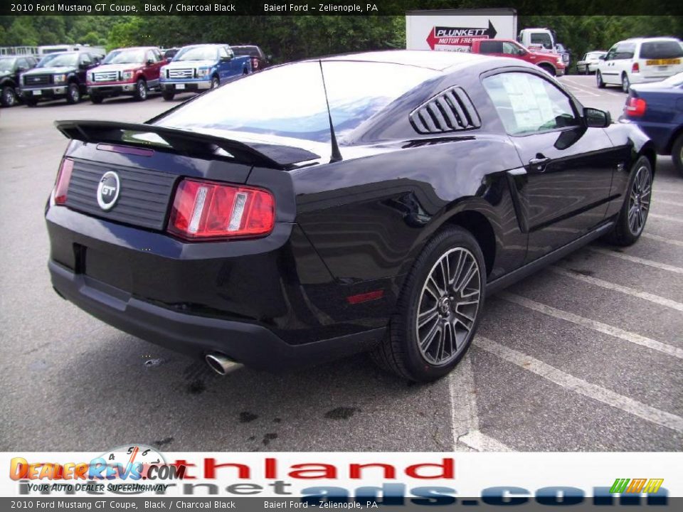 2010 Ford Mustang GT Coupe Black / Charcoal Black Photo #4