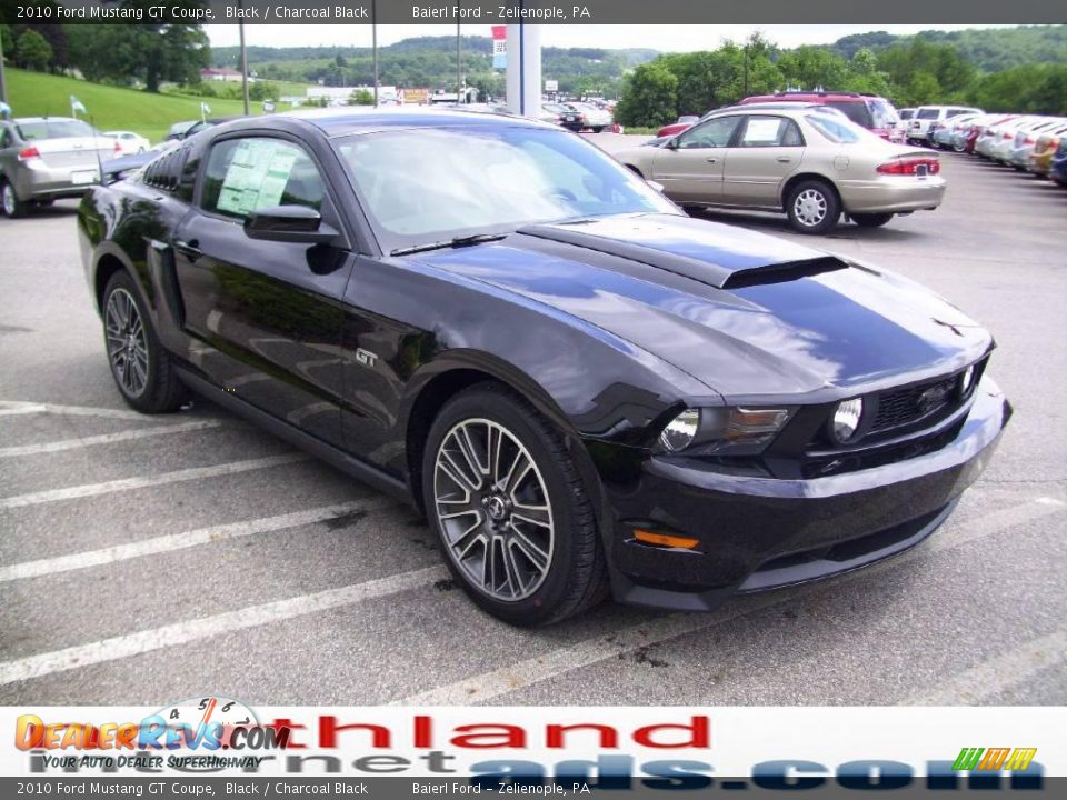 2010 Ford Mustang GT Coupe Black / Charcoal Black Photo #5