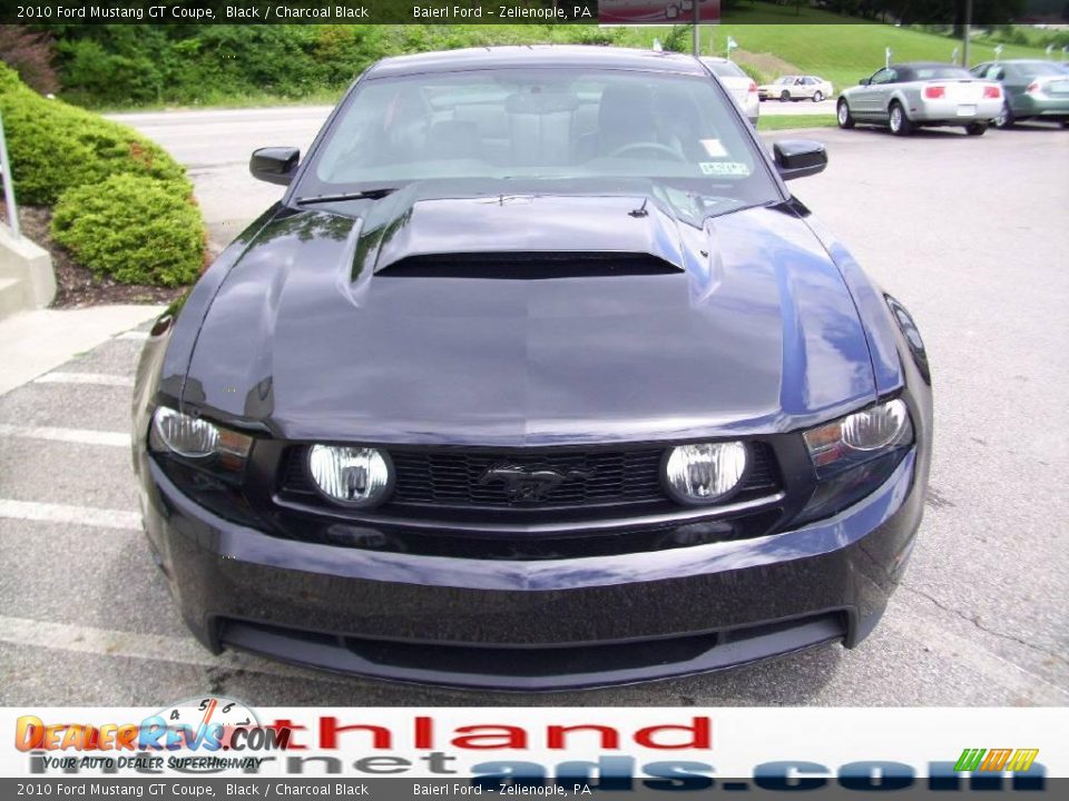 2010 Ford Mustang GT Coupe Black / Charcoal Black Photo #6