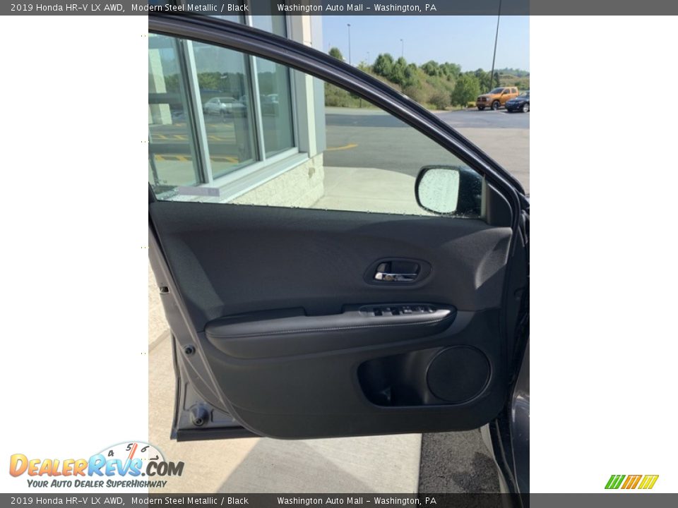 2019 Honda HR-V LX AWD Modern Steel Metallic / Black Photo #10