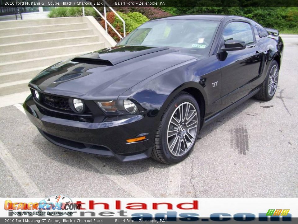 2010 Ford Mustang GT Coupe Black / Charcoal Black Photo #7