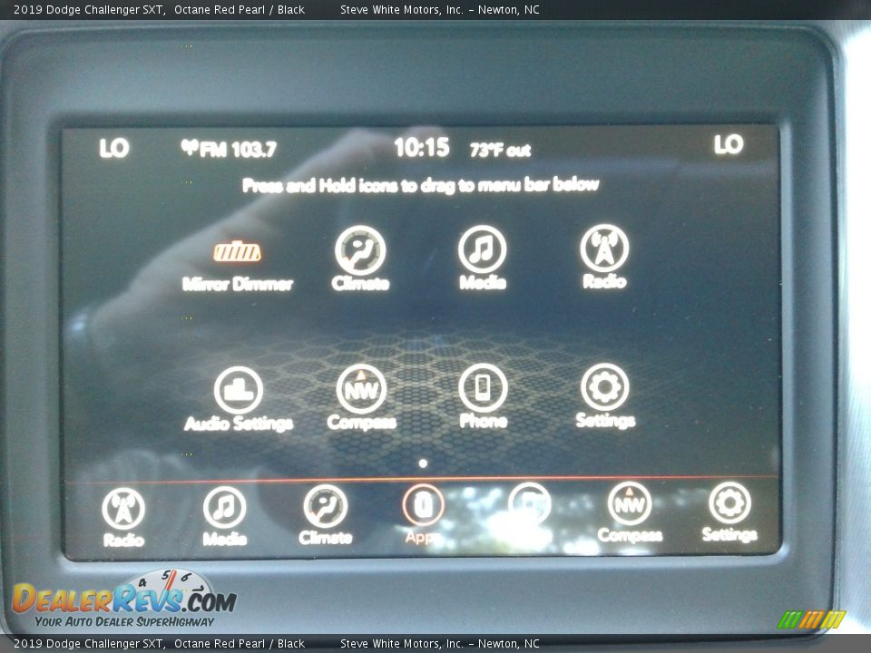 2019 Dodge Challenger SXT Octane Red Pearl / Black Photo #23