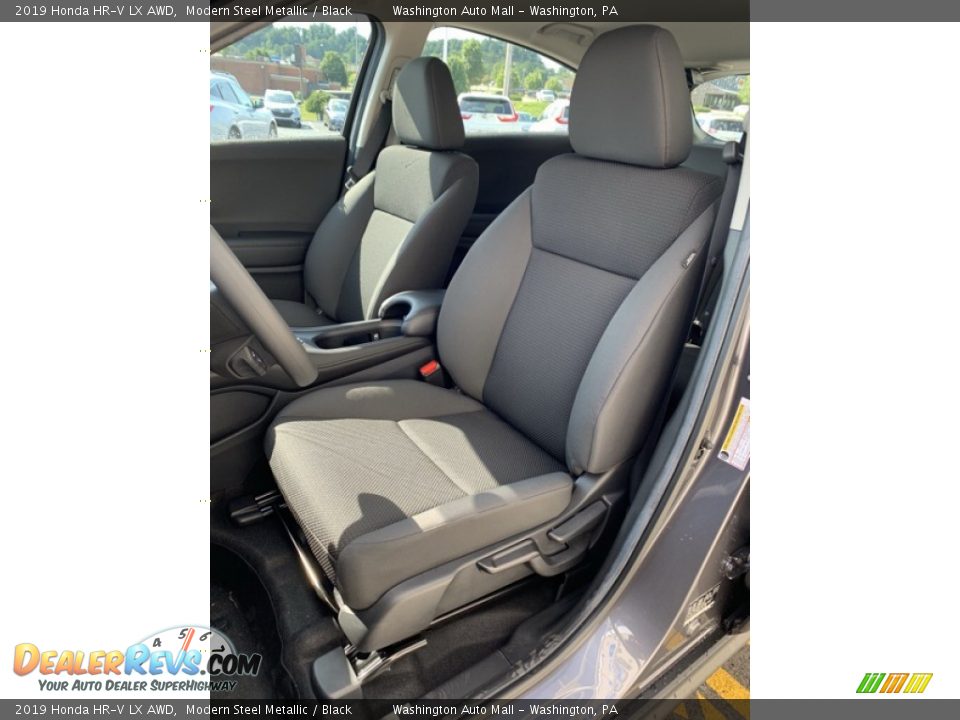 2019 Honda HR-V LX AWD Modern Steel Metallic / Black Photo #14