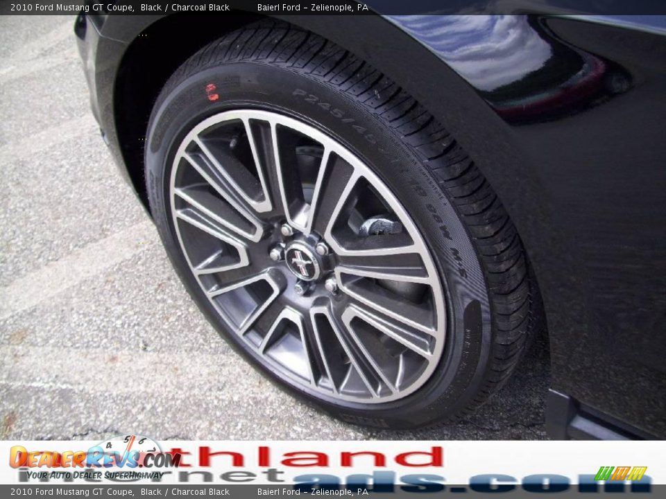 2010 Ford Mustang GT Coupe Black / Charcoal Black Photo #8