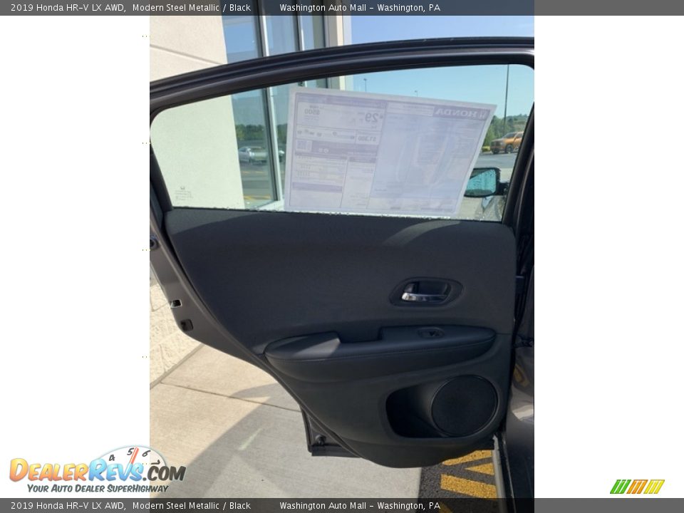 2019 Honda HR-V LX AWD Modern Steel Metallic / Black Photo #16