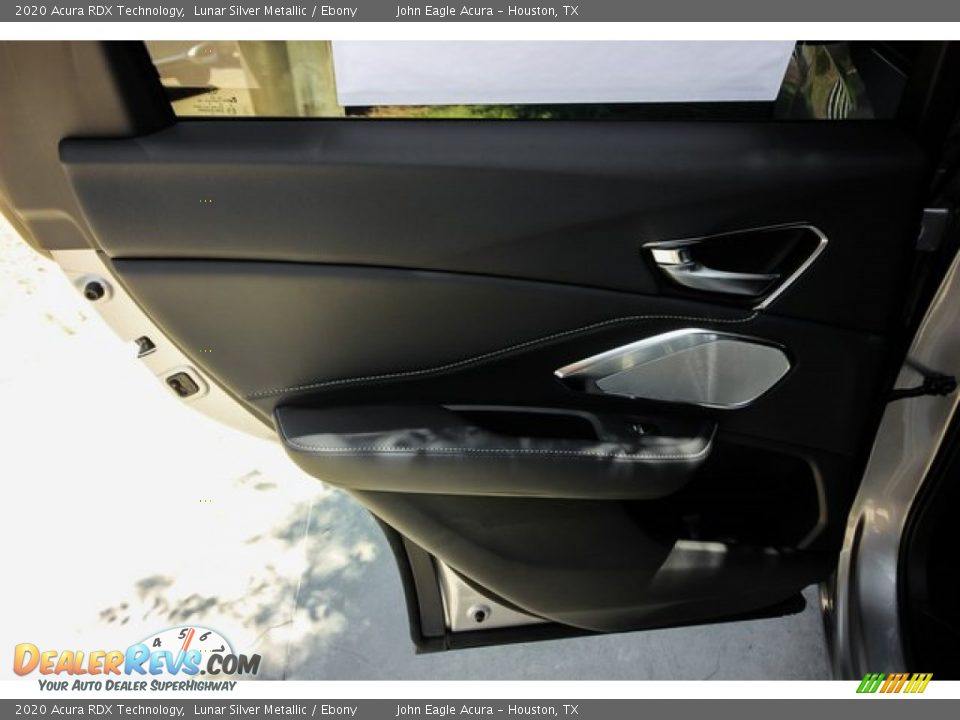 2020 Acura RDX Technology Lunar Silver Metallic / Ebony Photo #17