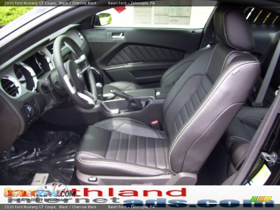 2010 Ford Mustang GT Coupe Black / Charcoal Black Photo #9