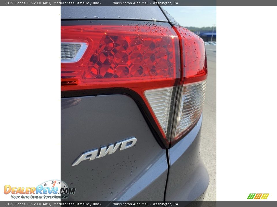 2019 Honda HR-V LX AWD Modern Steel Metallic / Black Photo #22