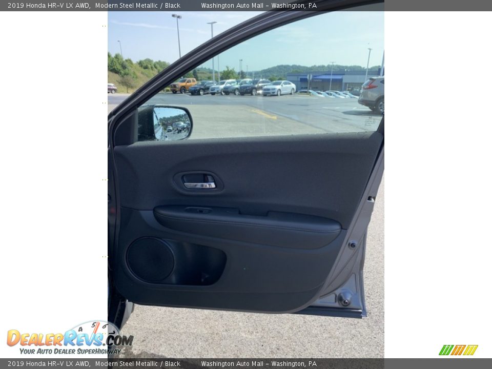 2019 Honda HR-V LX AWD Modern Steel Metallic / Black Photo #26
