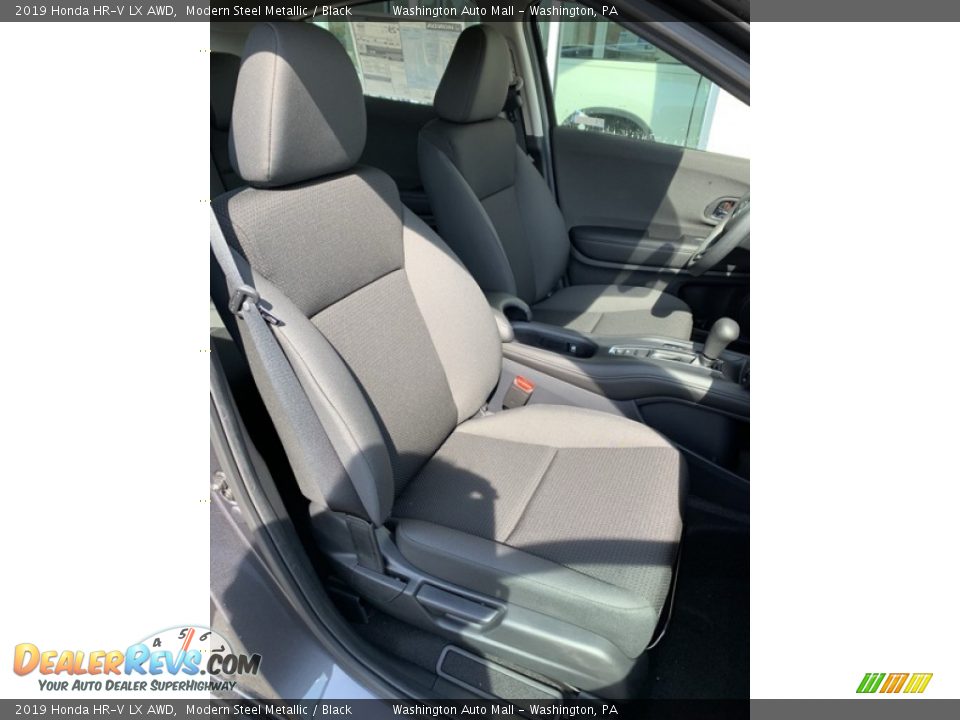 2019 Honda HR-V LX AWD Modern Steel Metallic / Black Photo #27