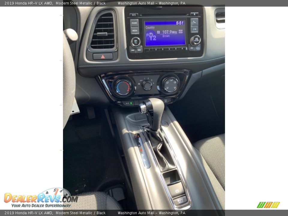 2019 Honda HR-V LX AWD Modern Steel Metallic / Black Photo #31