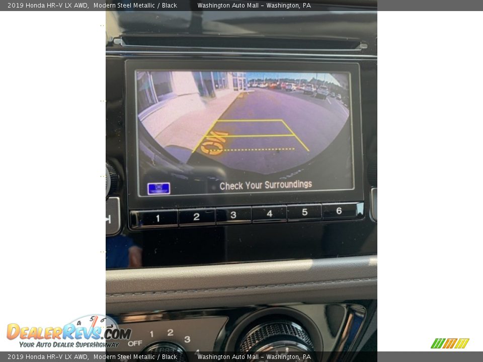 2019 Honda HR-V LX AWD Modern Steel Metallic / Black Photo #32