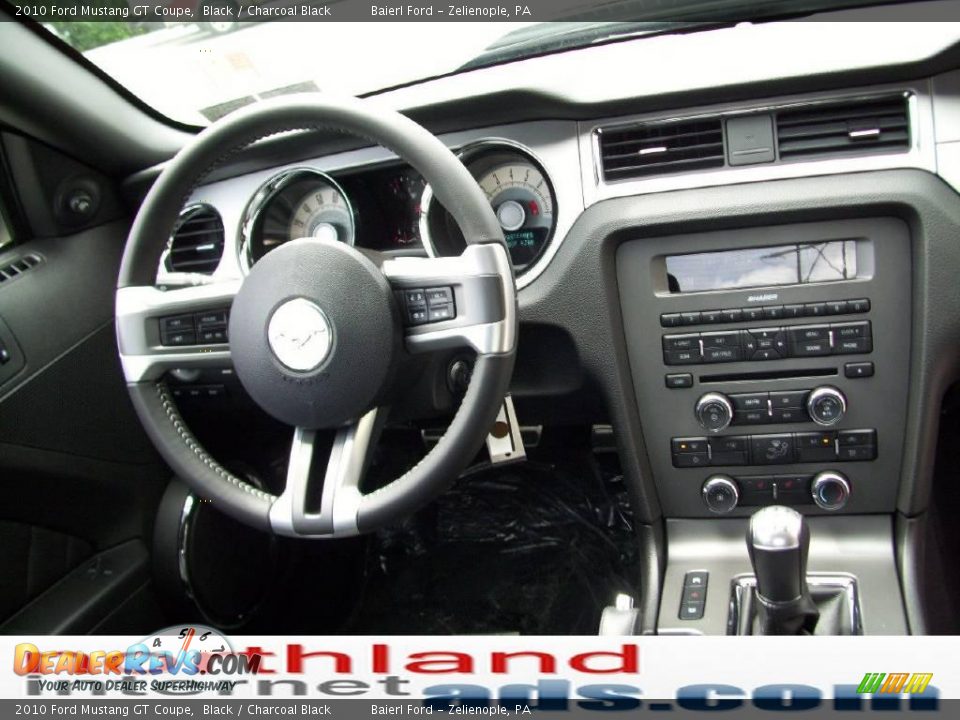 2010 Ford Mustang GT Coupe Black / Charcoal Black Photo #13