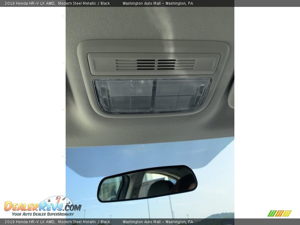 2019 Honda HR-V LX AWD Modern Steel Metallic / Black Photo #36