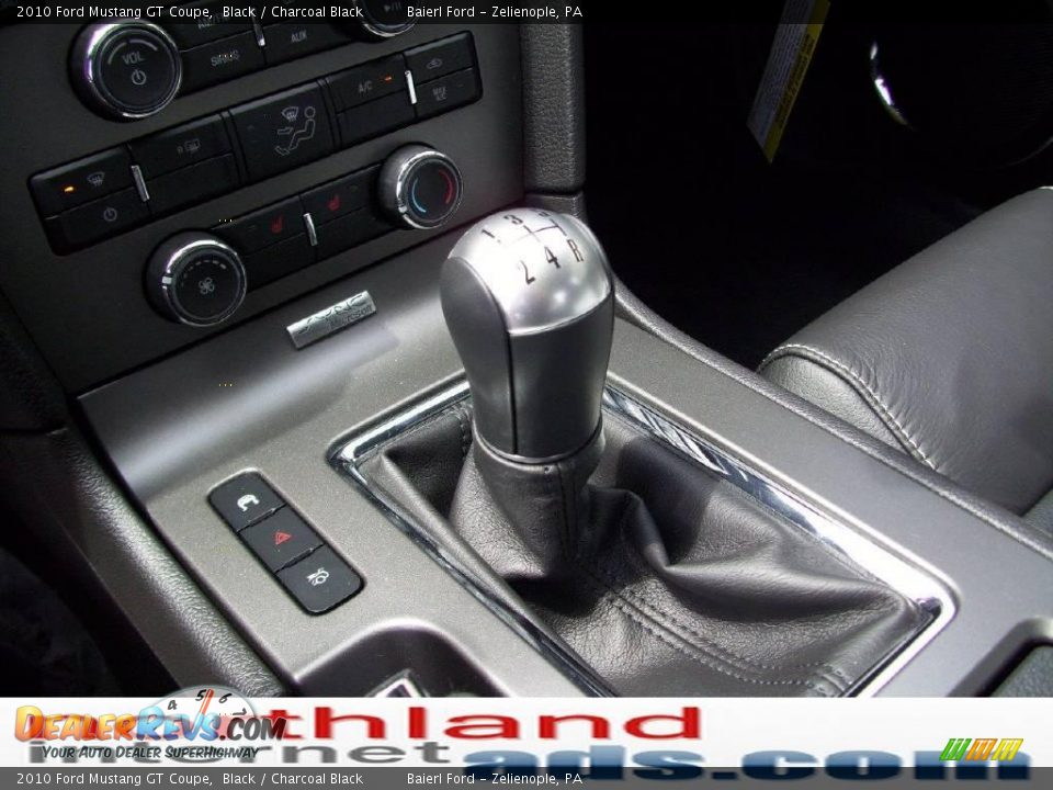 2010 Ford Mustang GT Coupe Black / Charcoal Black Photo #18