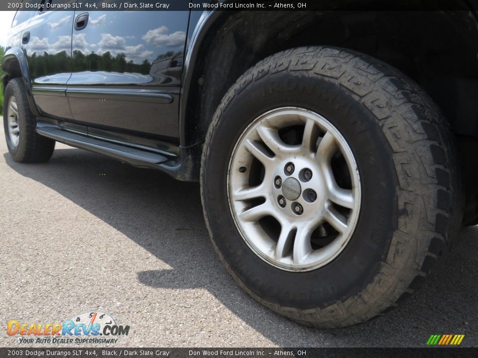 2003 Dodge Durango SLT 4x4 Black / Dark Slate Gray Photo #3